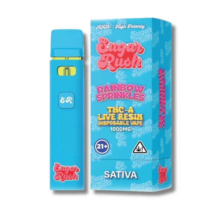 SugarRush - Live Resin Vape - Rainbow Sprinklez - 2.5G