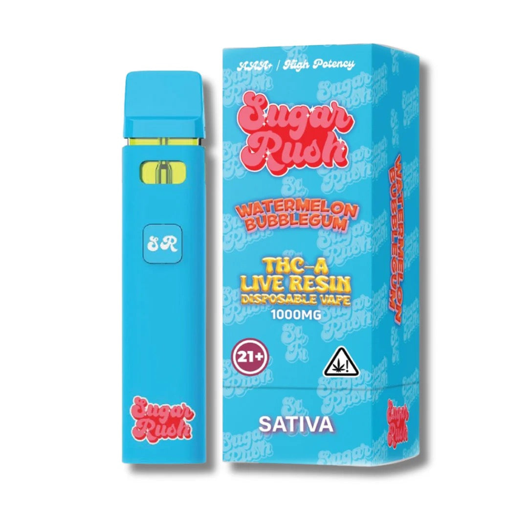 SugarRush - Live Resin Vape - Watermelon Bubblegum - 2.5G