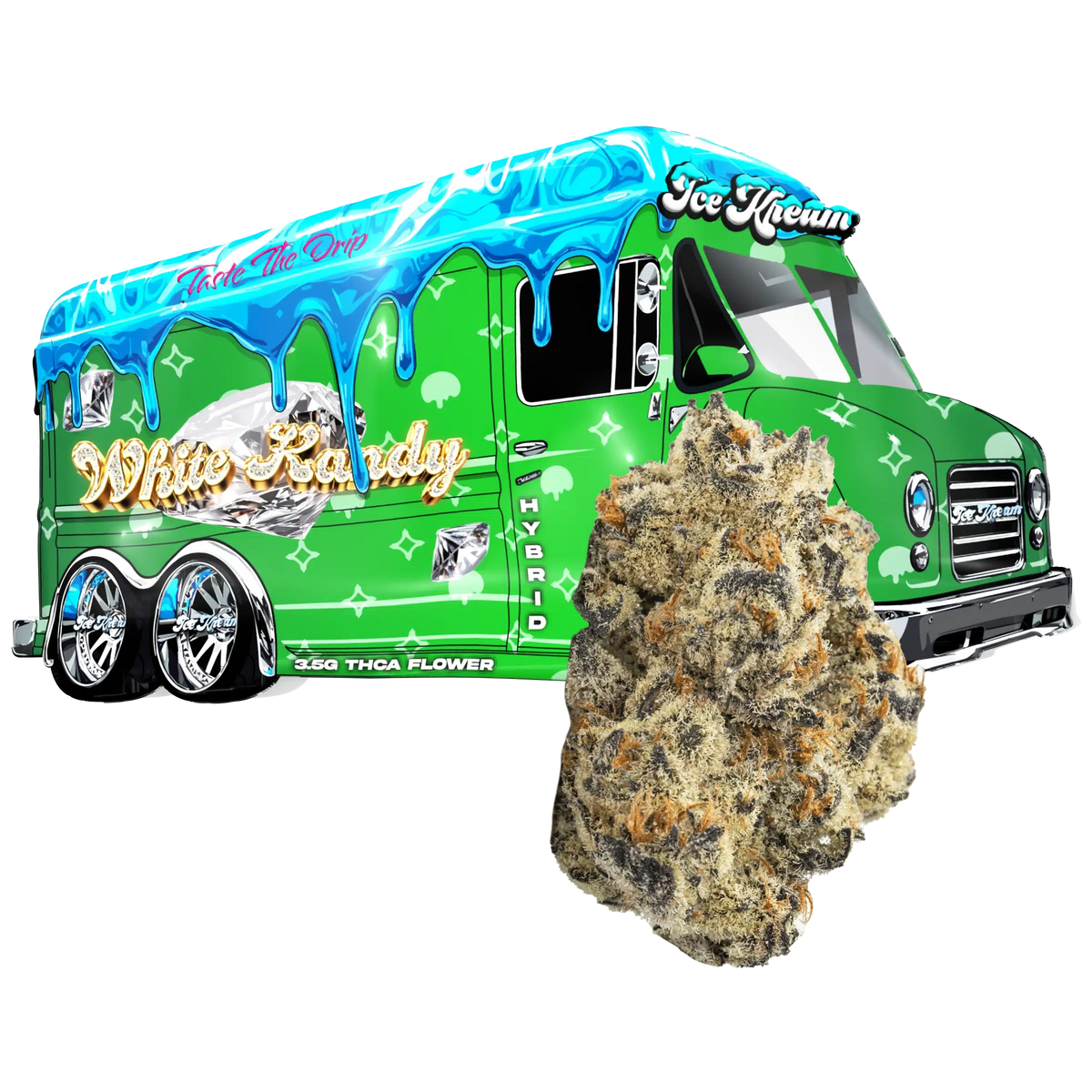 Ice Kream - White Kandy - 3.5G